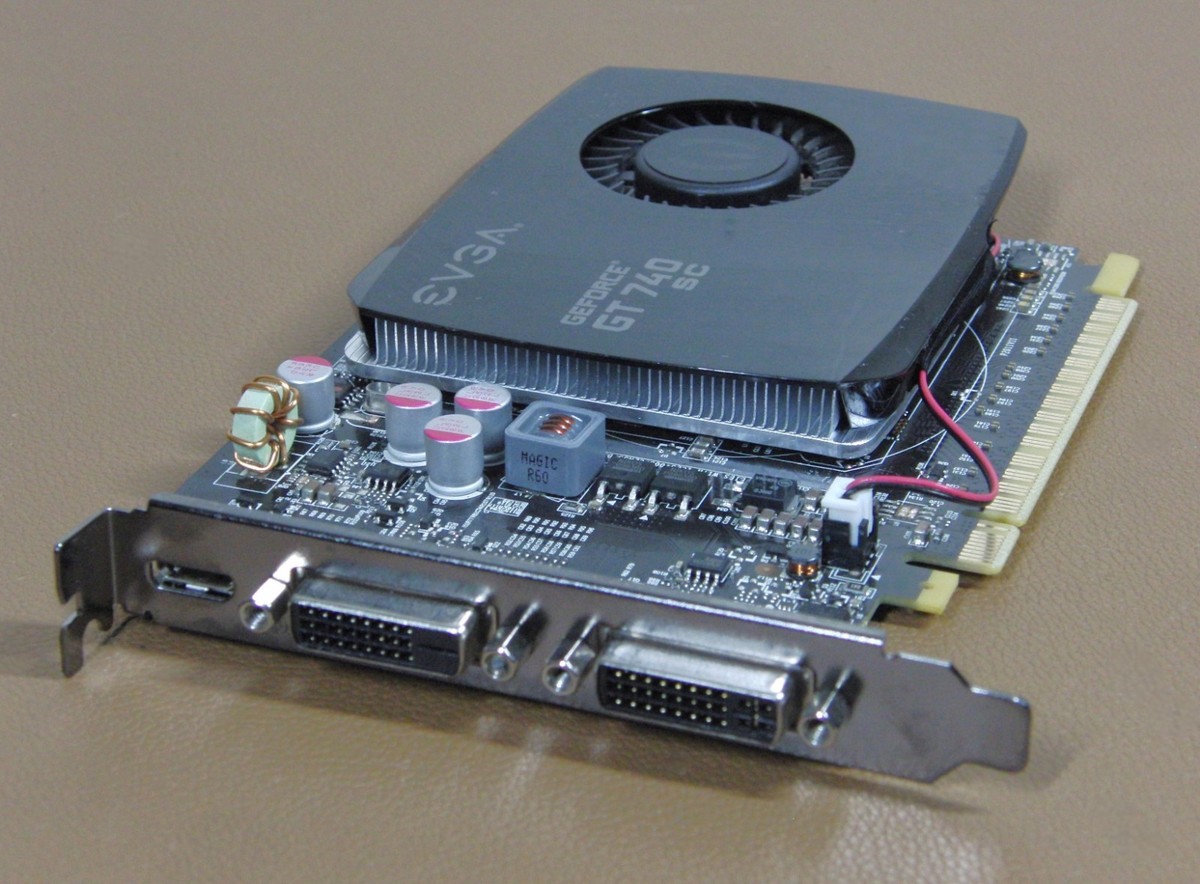 EVGA GeForce GT 740 SC 4GB GDDR5 Video Graphics Card ~ MINI HDMI