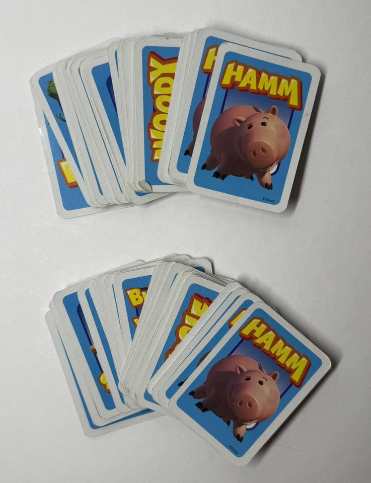 Lote Disney Toy Story 2 Juegos de Cartas Go Fish Concentración Old Maid Sin Instrucciones Foto 3 de 4