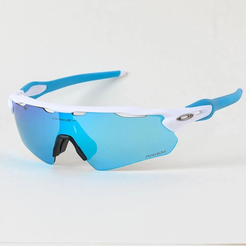 小物 OAKLEY RADAR EV PATH OO9208-5738 Oakley Radar EV Path OO9208-5738 Sunglasses White Frame PRIZM Blue