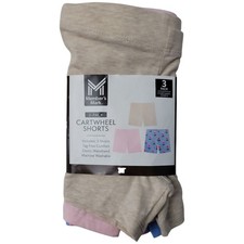 Member's Mark Girls 3-Pack Sit Snug Cartwheel Short Multi Floral, 3T