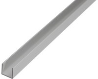 U-Profil Alu Silber Eloxiert 20X10X1,5 Mm, 1 M