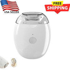 Electric Nail Grinder Automatic LED Light Trimmer Toe Cutter Usb Rechargeable US