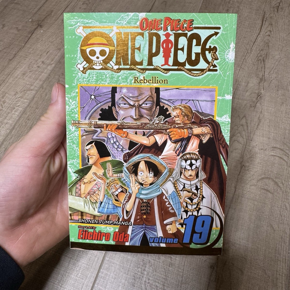 One Piece Volume 19 Gold Foil Cover 1st First Printing Edition 