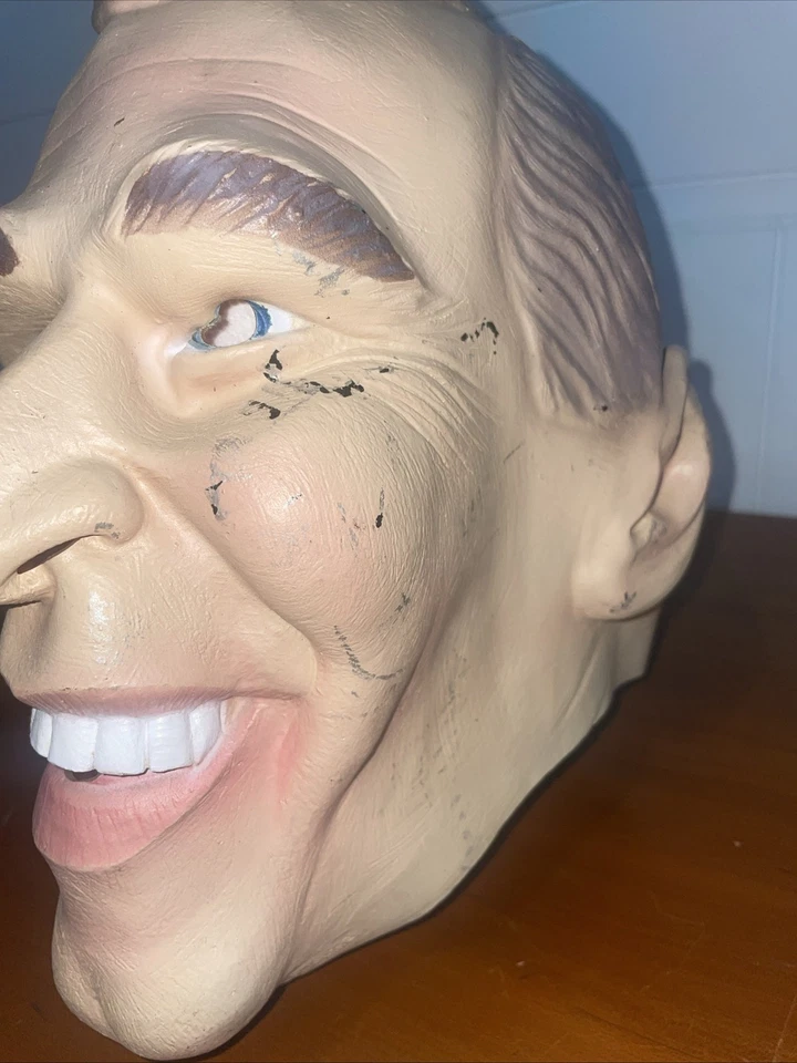 Máscara del Presidente George W. Bush Halloween Disfraz Disfraz Marca 2006 Foto 2 de 4
