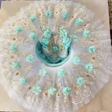 Ballet Dress Women Adults Tutu Ballet Swan Lake Ballet Costumes Blue Pink