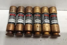 LOT OF (6) NEW NO BOX! BUSSMANN FUSETRON 30A 250V RK5 FUSES FRN-R-30