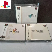 Final Fantasy VII VIII IX PS1 Squaresoft RPG Set NTSC-J Japanese Version Japan