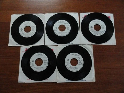 VAN HALEN Ain't Talkin' About Love, Beautiful Girls....LOT CANADA PROMO 7" 45 EX