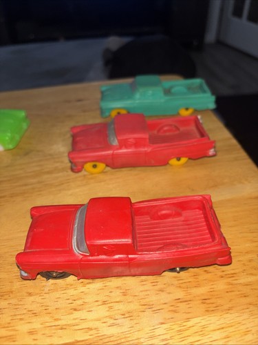 6 Vintage Auburn Rubber Car #504 Cadillac and 5 #610 Ford Ranchero - Afbeelding 13 van 18