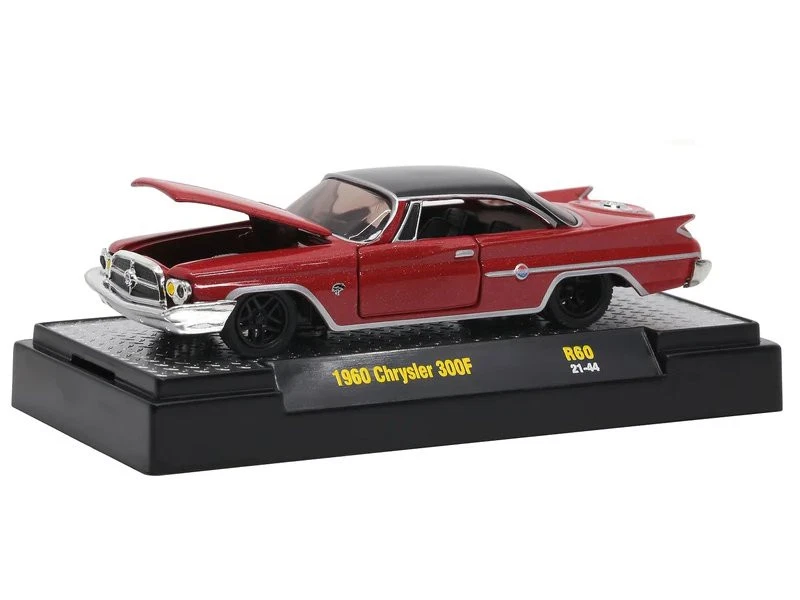 CHRYSLER 300 F - 1960 - red / black - M2 1:64 - Imagen 2 de 4