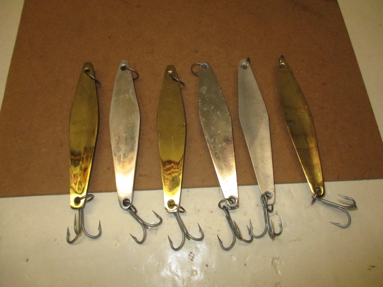 VINTAGE TUNA LURES **TADY 45s SURFACE JIGS SET OF 6 JIGS ** - Image 4