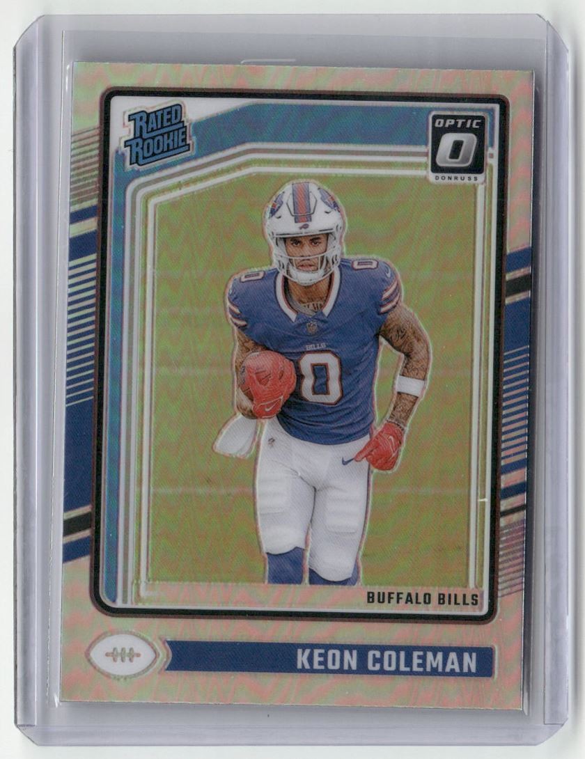 2024 Donruss Optic Rated Rookie Holo Keon Coleman Rookie Buffalo Bills #263