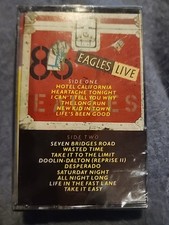 SEALED-EAGLES - EAGLES LIVE Tape Cassette 1980 Elektra BC-5705