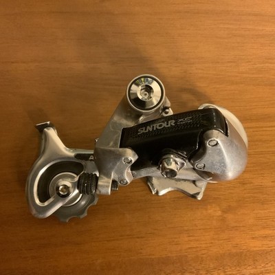 Pédales Plateforme Suntour XC 9000 VTT Rétro Vintage - Noir