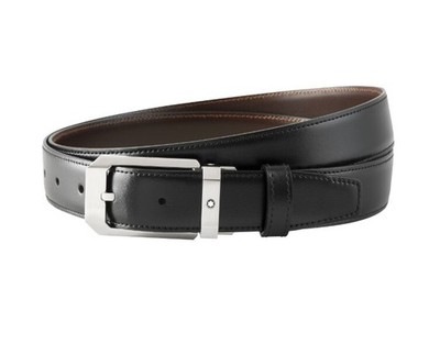 Montblanc Rectangular Stainless Steel Pin Buckle Reversible
