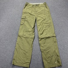 REI Pants Convertible Cargo Straight Nylon Hiking Ankle Zip Boys Large 14/16