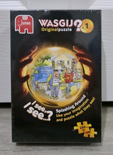WASGIJ JIGSAW PUZZLE - No. 1 SPLASHING AROUND - 150 PIECE - JUMBO ORIGINAL - Picture 7 of 7
