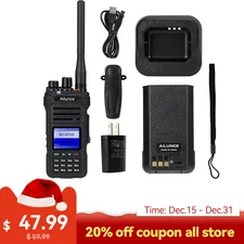 Ailunce HA1G Dual Band GMRS Handheld Radio NOAA Type-C Two Way Radio For Outdoor