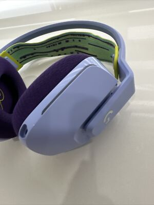 Logitech - G733 LIGHTSPEED Wireless DTS Headphone- Lilac - No mic