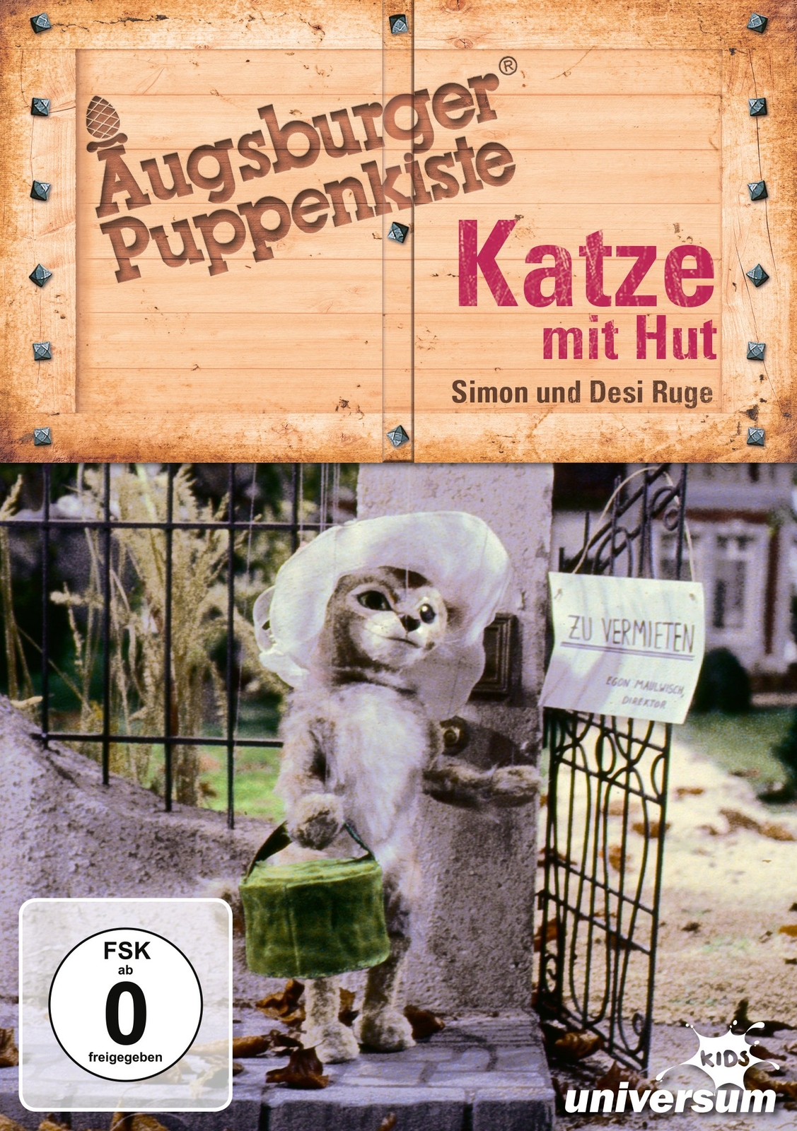 Augsburger Puppenkiste - Katze mit Hut (DVD) Sepp Strubel
