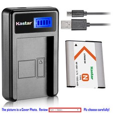 NP-BN1 BC-CSN Battery or LCD Charger for Sony Cyber-shot DSC-TX5 TX55 TX66 TX7