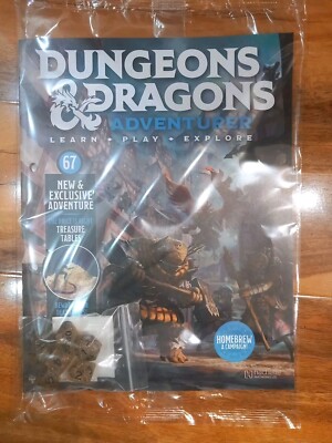Hachette Partworks,Dungeons & Dragons, #67,Roleplaying Adventure Game,Collect
