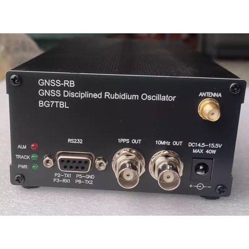 GNSS-RB-SR0100 GNSS Disciplined Rubidium Oscillator 1PPS Square Wave 3.3Vpp Out