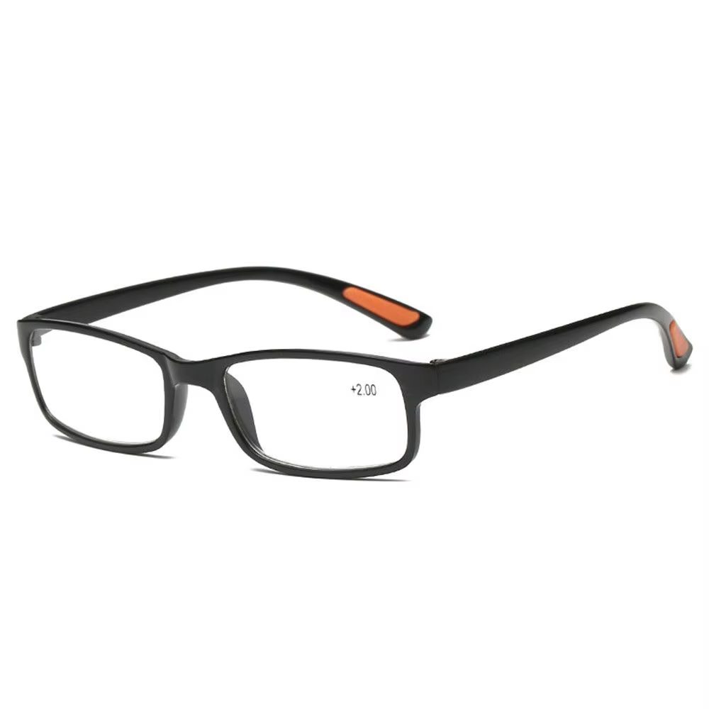 Reading Glasses Men Women Sports Anti-Blue Light Reading Eyewear Black Red TR90-image