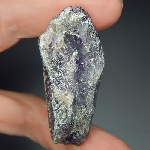 Cetro de punta extraída natural amatista púrpura sin calentar 145,8 quilates grado faceta Bolivia - Imagen 6 de 7