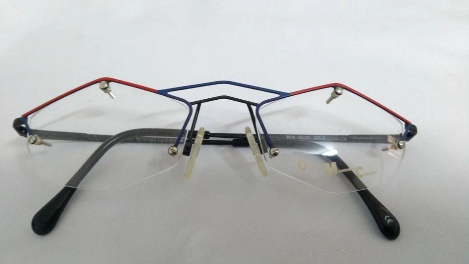 Monturas de gafas vintage sin montura GMC por Trend Company 6615 52-21 Foto 3 de 4