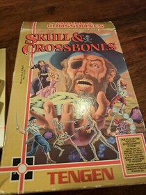 Skull And Crossbones Cib Nes Nintendo