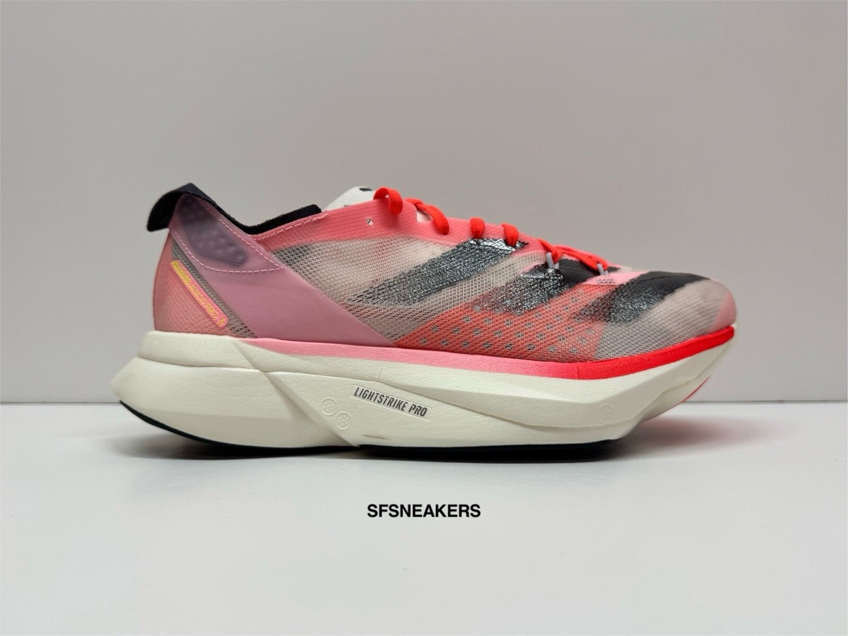 ADIDAS WMNS ADIZERO ADIOS PRO 3 PINK SPARK (SZ 7-8) ID3612