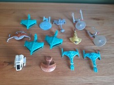 Star Trek Micro Machines 1990's Ships Vehicles Figures Lot Galoob Vintage