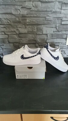 Nike Air Force '07 ESS White/Black Paisley W11 EU 43