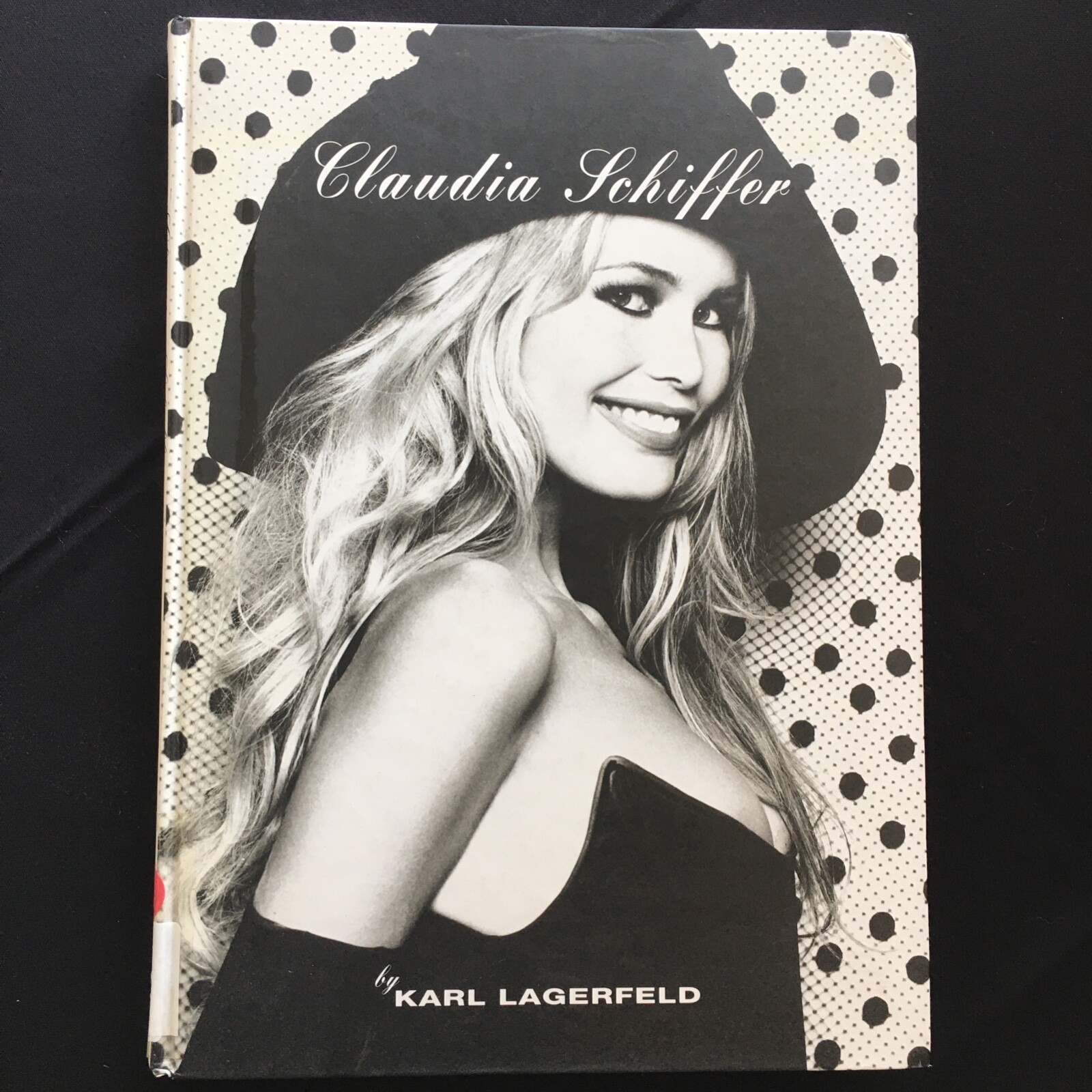 Claudia Schiffer Lagerfeld Hardcover Photo Book 1995