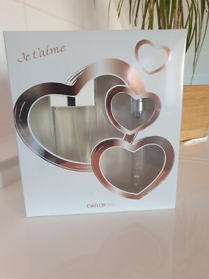 Coffret JE T'AIME  Eau de Parfum 100 ml- PLUS 12 ml Zerstäuber NEU UND OVP