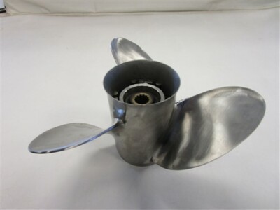 TURNING POINT STAINLESS STEEL PROPELLER 13 1/4'' X 17'' 3 BLADE MARINE BOAT