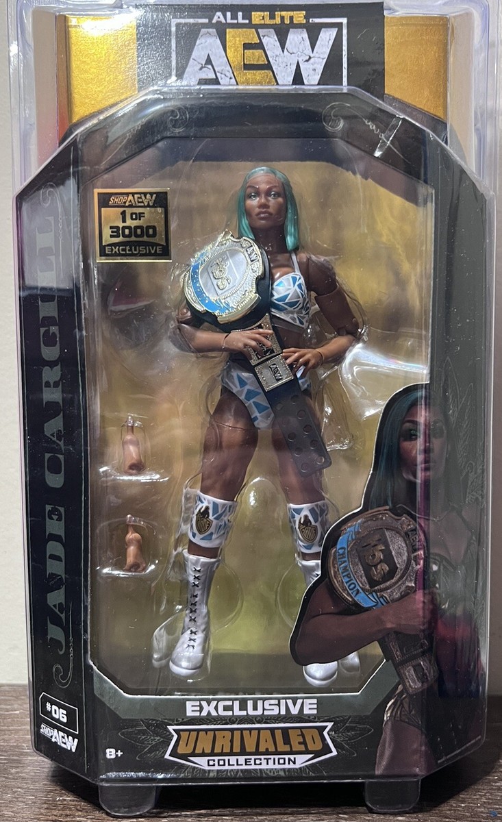 Shop AEW Exclusive Jade Cargill 1/3000 Figure #6 WWE | eBay