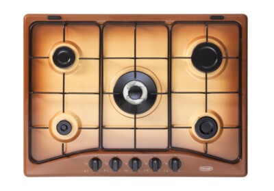 DE LONGHI YTF57ASV Ebene Kochen 5 Feuer Coppertone 68 CM