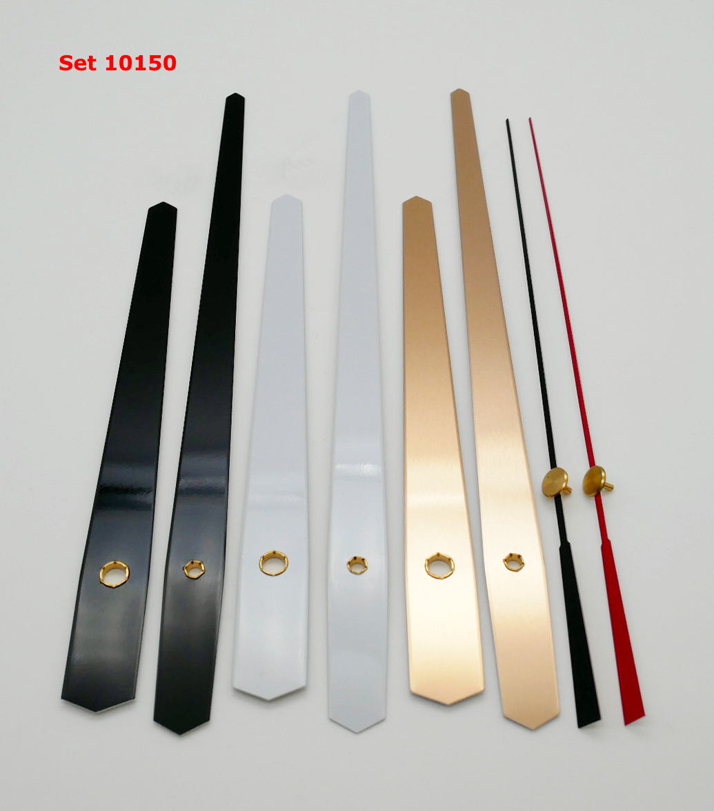 Quarz-Pendeluhrwerk Mit Hohem Drehmoment – 15,4 Mm Goldgewinde, Für Große Zeiger Bis 400 Mm, Inkl. Pendel