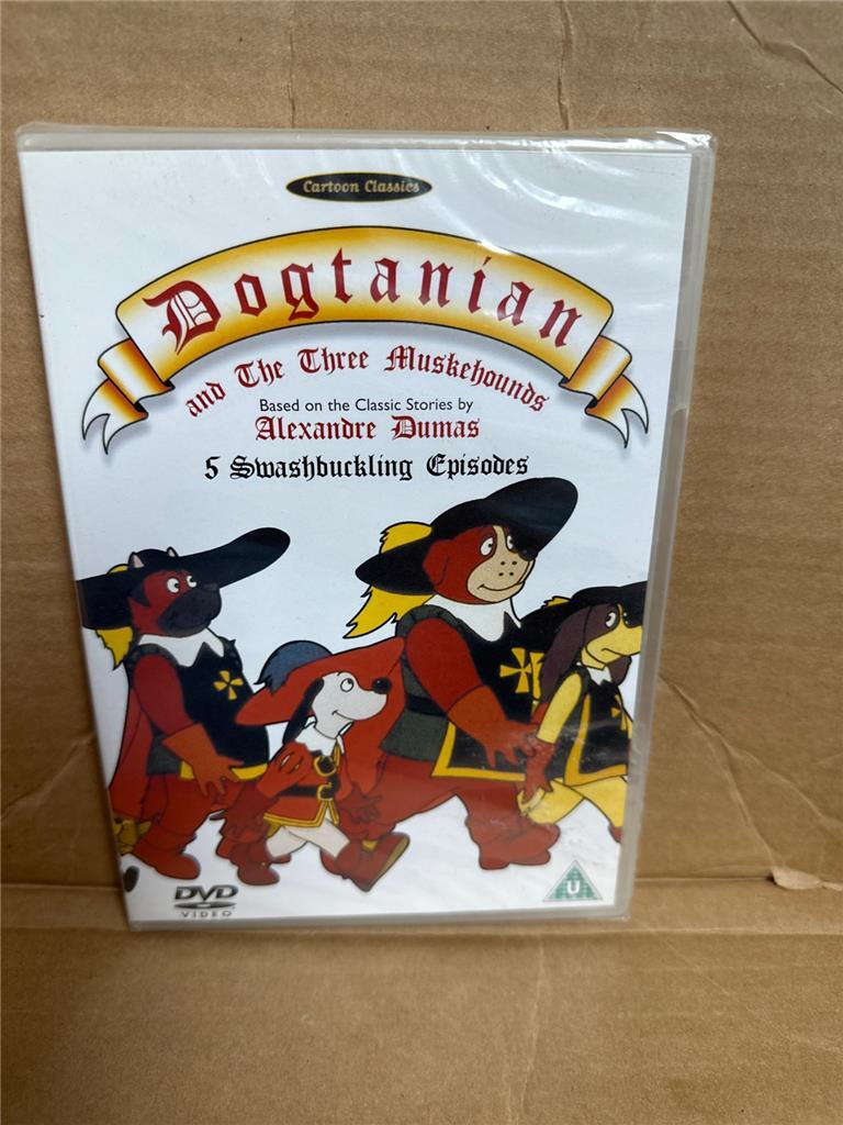 Dogtanian and the 3 Three Muskehounds Volume 1 Episodes 1-5 DVD