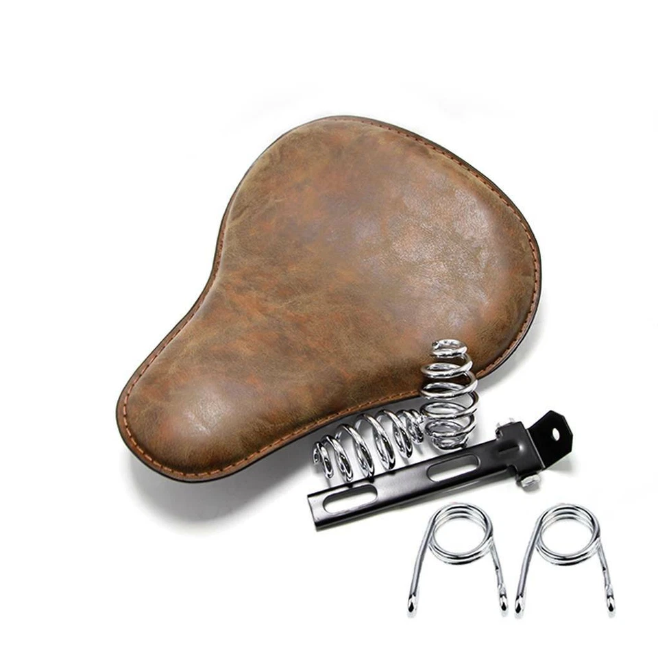 Soporte de resorte de asiento individual para motocicleta Harley Davidson Custom Bobber Chopper EE. UU. Foto 2 de 4