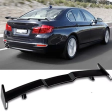 57" Glossy Black Rear Trunk Tail Spoiler Wing Lip TRD Style For 5 Series Sedan