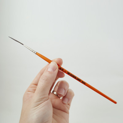 Alan Johnson Extreme Liner Pinstriping Paint Brush Sizes #0, #1, #2 Andrew Mack