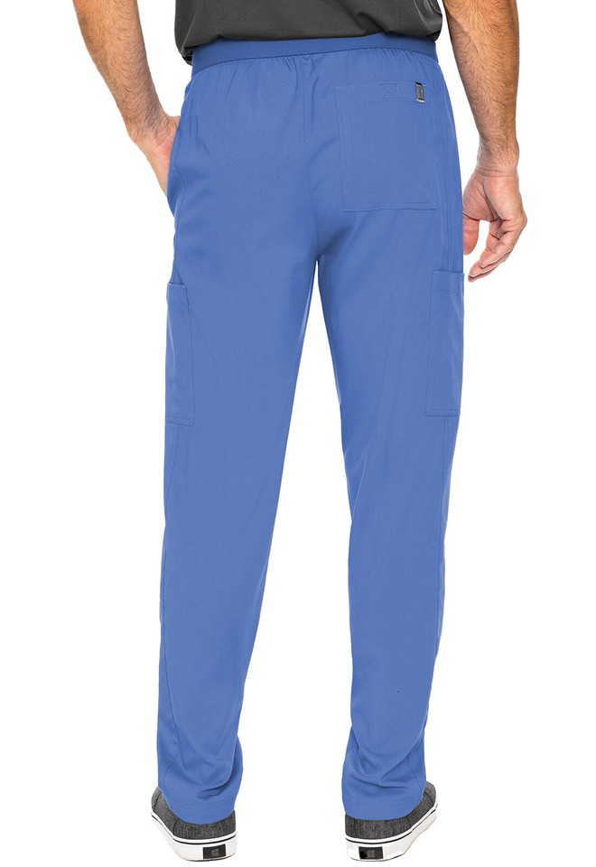 Med Couture Men's Scrubs Hutton Straight Leg Tall Pants MC7779T CIEL