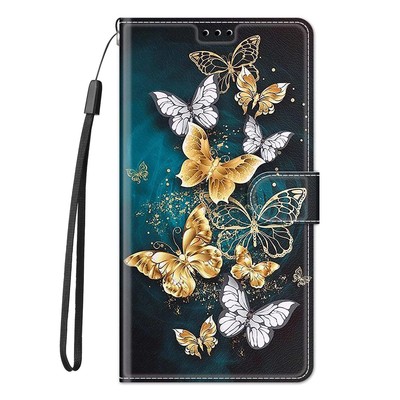 Guxira Handyhülle Leder für Xiaomi Redmi Note 11 Pro 4G / 5G Muster Motiv Hül...