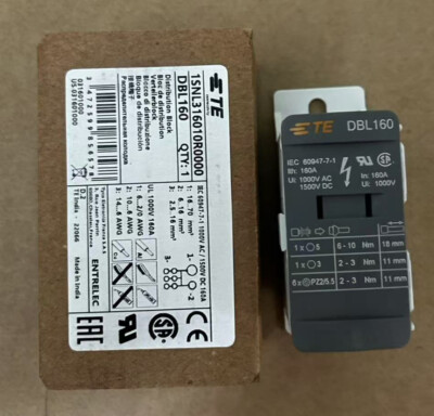1pcs ABB/TE entrelec wiring terminals Accessories DBL160 1SNL316010R0000