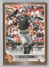 2022 Topps Update #US94 Curt Casali Gold SN #/2022