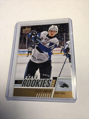 2017-18 UD CHL Star Rookies Ostap Safin #311 Rookie SP