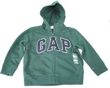 Baby GAP Hoodie Toddler Size 4 Hooded Sweatshirt Forest Green NEW